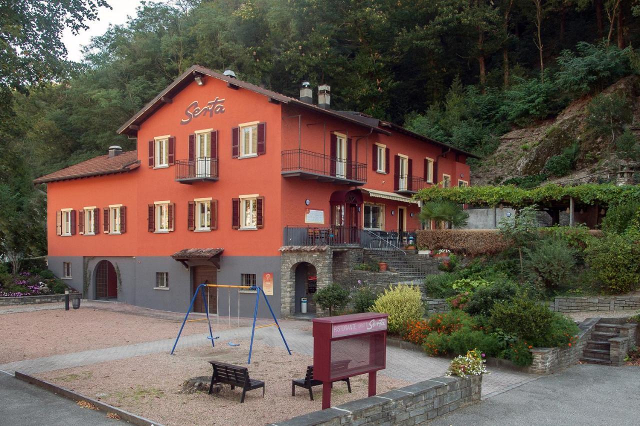 Hotel Ristorante Grotto Serta Lamone Kültér fotó